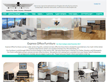 Tablet Screenshot of expressofficefurniture.com